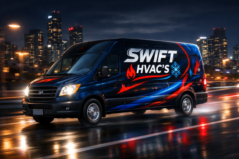 Swift HVACS Service Truck
